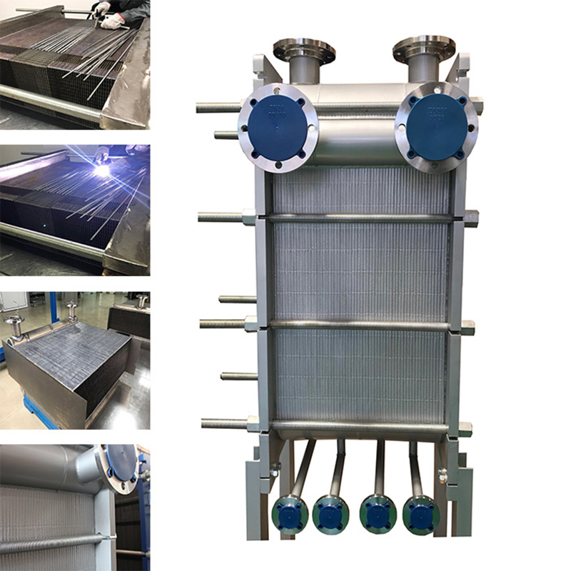 Welded plate heat exchanger-01